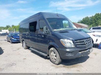 2017 MERCEDES-BENZ SPRINTER 2500 HIGH ROOF V6 Dark Blue  Diesel WD4PE8CDXHP550313 photo #1