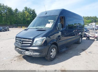 2017 MERCEDES-BENZ SPRINTER 2500 HIGH ROOF V6 Dark Blue  Diesel WD4PE8CDXHP550313 photo #3