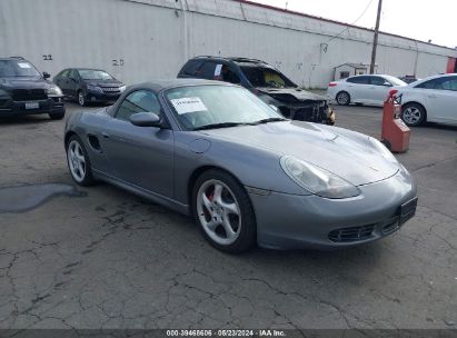 2001 PORSCHE BOXSTER S Gray  Gasoline WP0CB29801U660979 photo #1