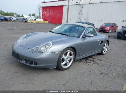 2001 PORSCHE BOXSTER S Gray  Gasoline WP0CB29801U660979 photo #3