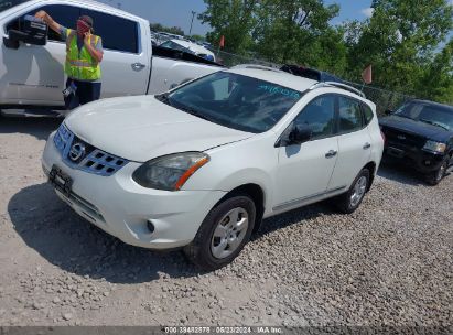 2014 NISSAN ROGUE SELECT S White  Gasoline JN8AS5MV2EW710172 photo #3