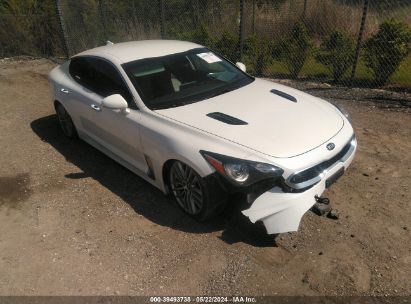 2018 KIA STINGER White  Gasoline KNAE15LA9J6032414 photo #1