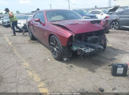 2019 DODGE CHALLENGER R/T SCAT PACK Burgundy  Gasoline 2C3CDZFJ4KH719311 photo #1