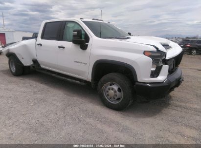 2022 CHEVROLET SILVERADO 3500HD 4WD  LONG BED WT White  Diesel 1GC4YSEY3NF203747 photo #1