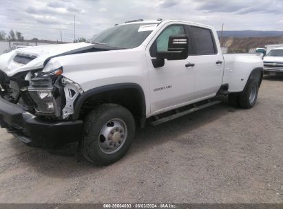 2022 CHEVROLET SILVERADO 3500HD 4WD  LONG BED WT White  Diesel 1GC4YSEY3NF203747 photo #3