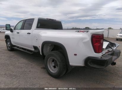 2022 CHEVROLET SILVERADO 3500HD 4WD  LONG BED WT White  Diesel 1GC4YSEY3NF203747 photo #4