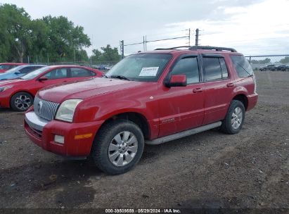 2010 MERCURY MOUNTAINEER Red  Gasoline 4M2EN4HE3AUJ05599 photo #3