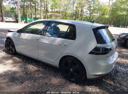 2016 VOLKSWAGEN GOLF GTI S 4-DOOR White  Gasoline 3VW4T7AUXGM020067 photo #4