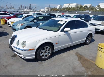 2003 JAGUAR S-TYPE 3.0L V6 White  Gasoline SAJEA01T63FM79488 photo #3