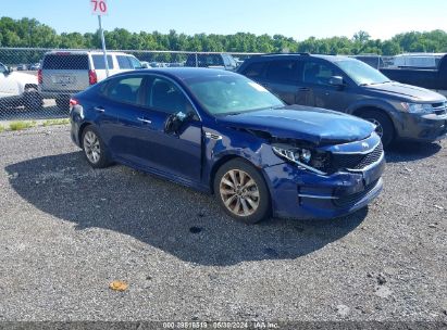 2018 KIA OPTIMA LX Blue  Gasoline 5XXGT4L31JG272821 photo #1