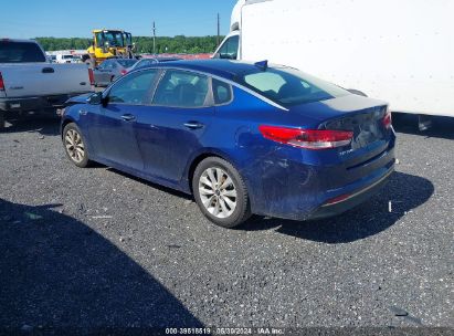 2018 KIA OPTIMA LX Blue  Gasoline 5XXGT4L31JG272821 photo #4