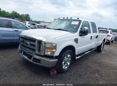 2008 FORD F-350 KING RANCH/LARIAT/XL/XLT White  Diesel 1FTWW30R08EA62165 photo #3