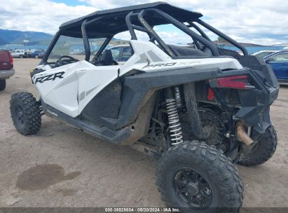 2022 POLARIS RZR PRO XP 4 SPORT White  Gasoline 3NSM4E923NF361138 photo #4