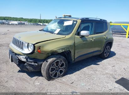 2015 JEEP RENEGADE LIMITED Brown  Gasoline ZACCJBDT8FPB79305 photo #3