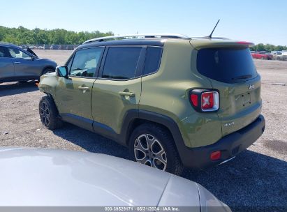 2015 JEEP RENEGADE LIMITED Brown  Gasoline ZACCJBDT8FPB79305 photo #4