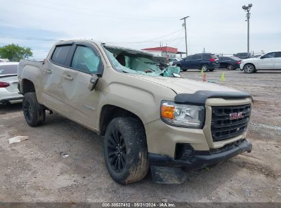 2021 GMC CANYON 4WD  SHORT BOX ELEVATION Tan  Gasoline 1GTG6CEN1M1114043 photo #1