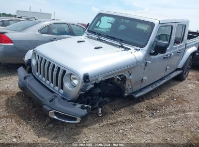 2023 JEEP GLADIATOR OVERLAND 4X4 Silver  Gasoline 1C6HJTFG7PL531816 photo #3