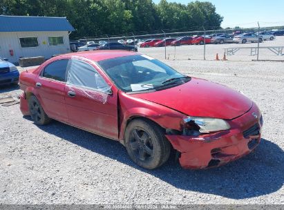 2003 DODGE STRATUS SE Red  Flexible Fuel 1B3EL36T03N588992 photo #1