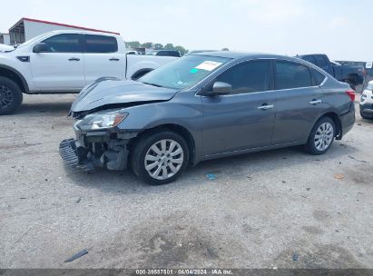 2017 NISSAN SENTRA S Light Blue  Gasoline 3N1AB7AP7HY405702 photo #3