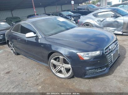 2013 AUDI S5 3.0T PREMIUM PLUS Blue  Gasoline WAUVGAFR1DA042946 photo #1