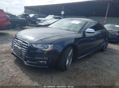 2013 AUDI S5 3.0T PREMIUM PLUS Blue  Gasoline WAUVGAFR1DA042946 photo #3