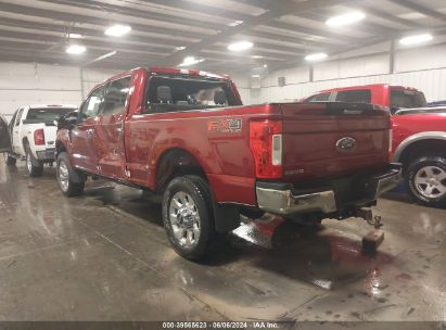 2019 FORD F-350 LARIAT Red  Diesel 1FT8W3BT2KED82905 photo #4