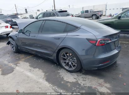 2023 TESLA MODEL 3 REAR-WHEEL DRIVE Gray  Electric 5YJ3E1EA6PF571543 photo #4