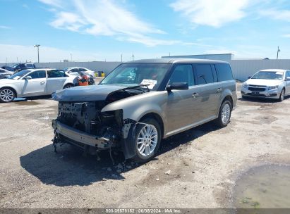 2014 FORD FLEX SEL Gray  Gasoline 2FMGK5C89EBD30437 photo #3