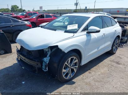 2022 AUDI Q4 SPORTBACK E-TRON PREMIUM 50 QUATTRO White  Electric WA1V2BFZ5NP044098 photo #3