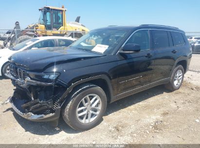 2023 JEEP GRAND CHEROKEE L LAREDO 4X2 Black  Gasoline 1C4RJJAGXP8867021 photo #3