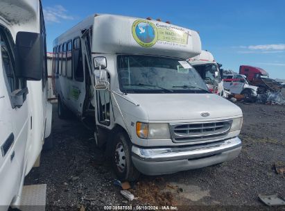 2001 FORD BUS E-450 CUTAWAY White  Other 1FDXE45F11HB46989 photo #1