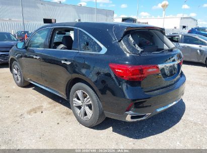 2020 ACURA MDX STANDARD Black  Gasoline 5J8YD3H37LL010214 photo #4