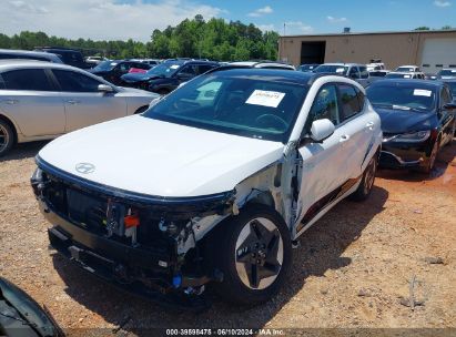 2024 HYUNDAI KONA ELECTRIC LIMITED White  Electric KM8HE3A65RU006614 photo #3