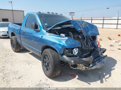 2002 DODGE RAM 1500 ST Blue  Gasoline 1D7HA16N12J125777 photo #1