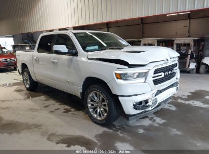 2023 RAM 1500 LARAMIE  4X4 5'7 BOX White  Gasoline 1C6SRFJT7PN540881 photo #1