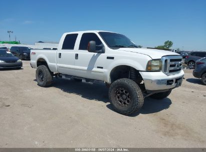 2005 FORD F250 SUPER DUTY White  Diesel 1FTSW21P95EC61040 photo #1