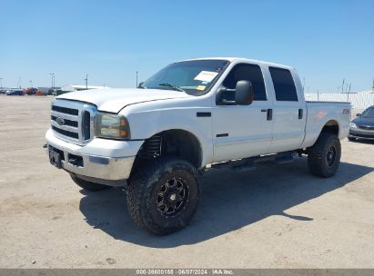 2005 FORD F250 SUPER DUTY White  Diesel 1FTSW21P95EC61040 photo #3