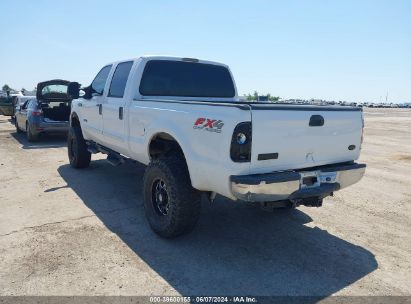 2005 FORD F250 SUPER DUTY White  Diesel 1FTSW21P95EC61040 photo #4