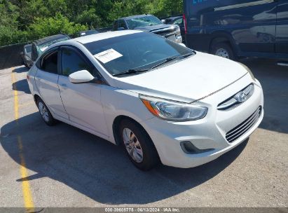 2016 HYUNDAI ACCENT SE White  Gasoline KMHCT4AE8GU144061 photo #1