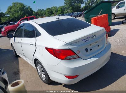 2016 HYUNDAI ACCENT SE White  Gasoline KMHCT4AE8GU144061 photo #4