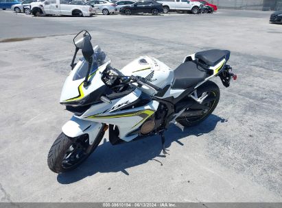 2021 HONDA CBR500 RA White  Gasoline MLHPC6251M5201123 photo #3