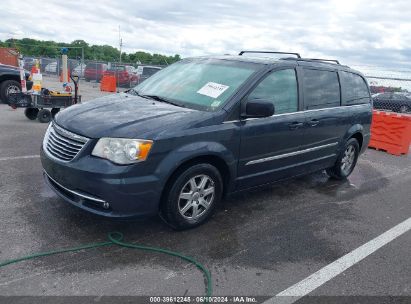 2013 CHRYSLER TOWN & COUNTRY TOURING Blue  Flexible Fuel 2C4RC1BG0DR594809 photo #3