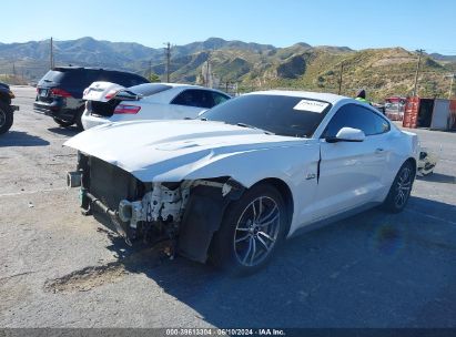 2017 FORD MUSTANG GT White  Gasoline 1FA6P8CF3H5272891 photo #3