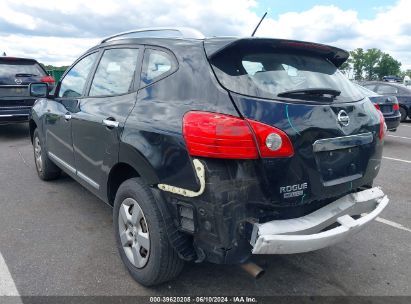 2014 NISSAN ROGUE SELECT S Black  Gasoline JN8AS5MV0EW722420 photo #4