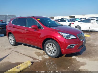 2017 BUICK ENVISION ESSENCE Red  Gasoline LRBFXBSA1HD222055 photo #1