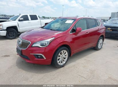 2017 BUICK ENVISION ESSENCE Red  Gasoline LRBFXBSA1HD222055 photo #3