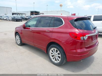 2017 BUICK ENVISION ESSENCE Red  Gasoline LRBFXBSA1HD222055 photo #4