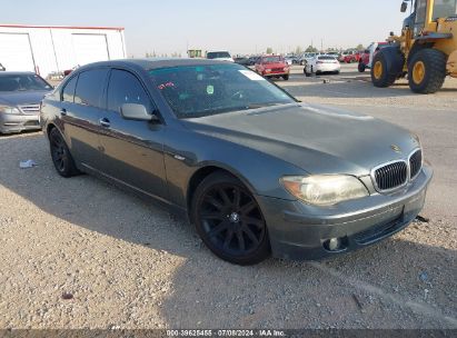 2008 BMW 750LI Gray  Gasoline WBAHN83578DT87786 photo #1