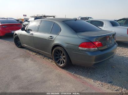 2008 BMW 750LI Gray  Gasoline WBAHN83578DT87786 photo #4