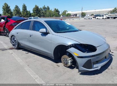 2023 HYUNDAI IONIQ 6 SEL Gray  Electric KMHM34AC3PA024205 photo #1